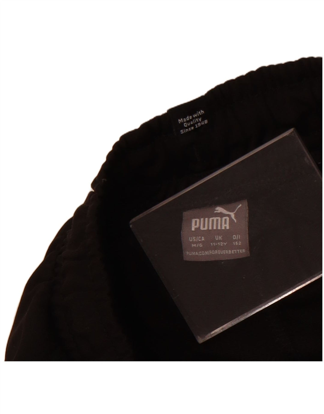 Спортивный костюм Puma для мальчиков, брюки-джоггеры, 11-12 лет, черные