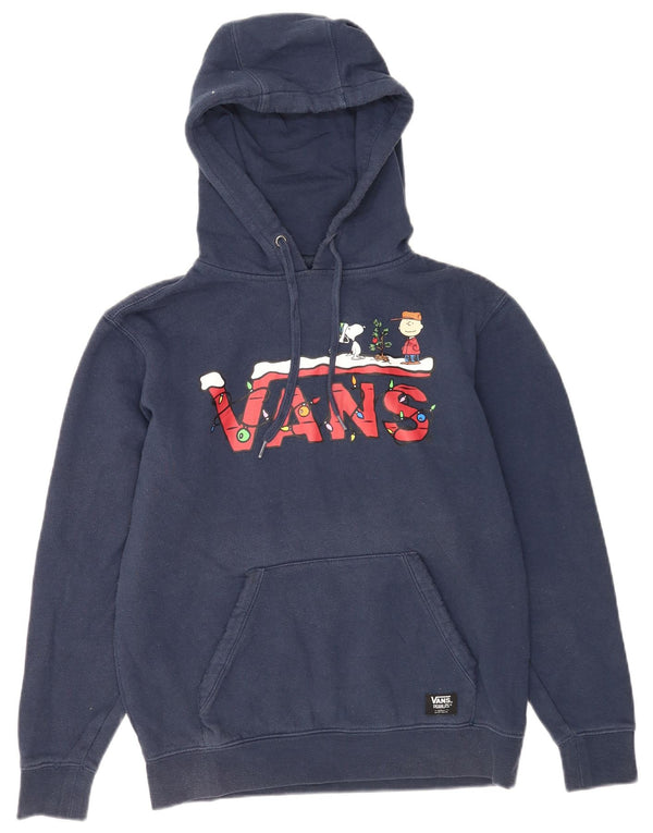 Мужской джемпер свободного покроя с капюшоном Vans XS, темно-синий, хлопок