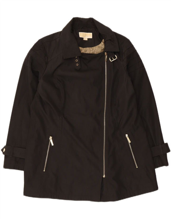 Женское пальто Michael Kors UK 18 XL, черный полиэстер