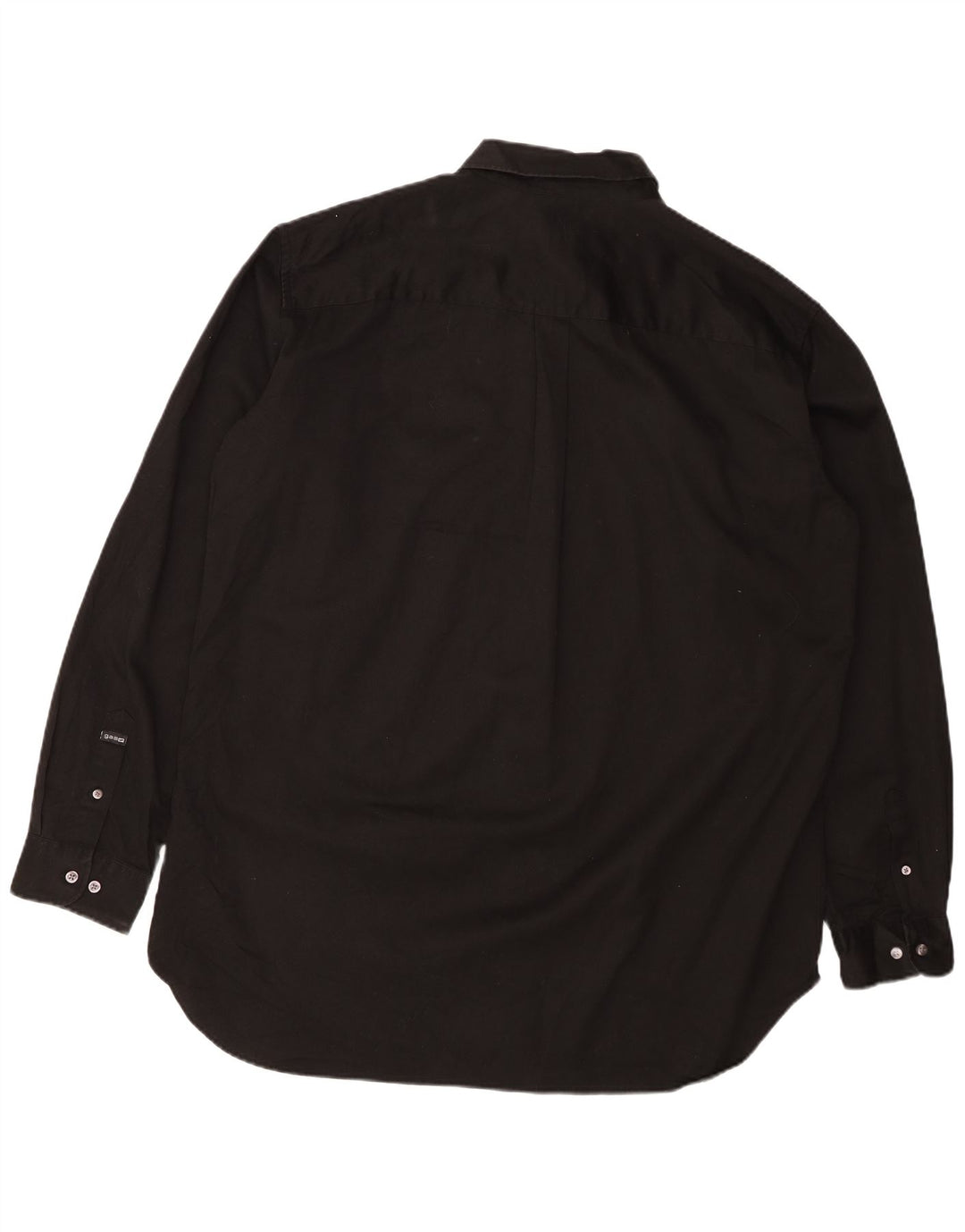 Мужская рубашка Gas 2XL, черный хлопок