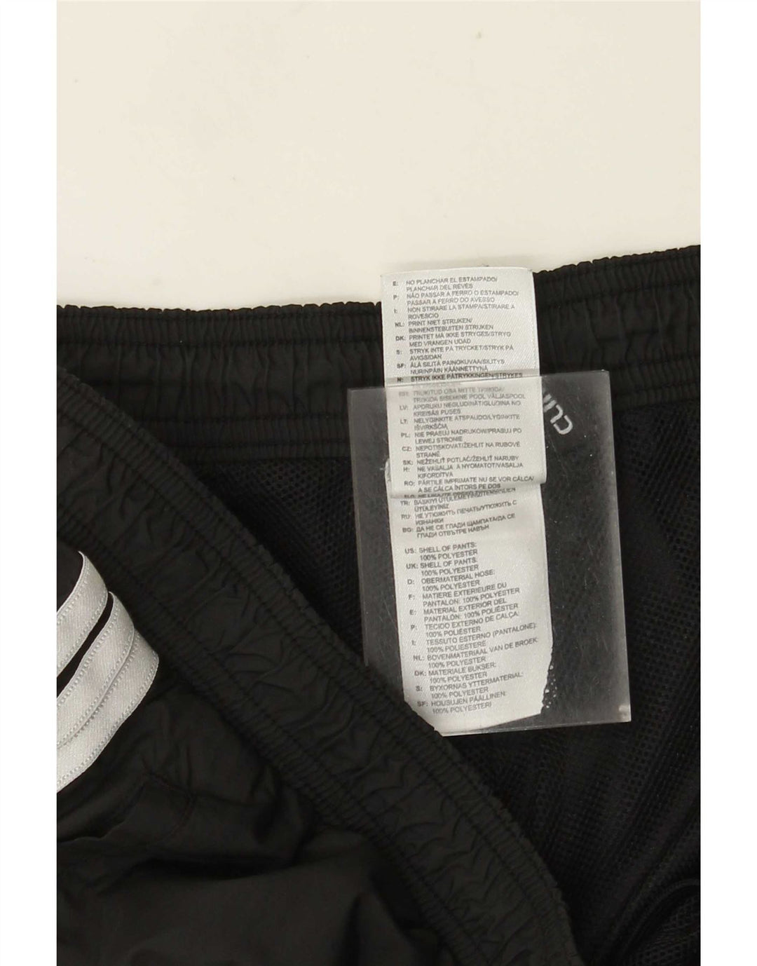 Женские спортивные брюки ADIDAS Clima Proof UK 12, полиэстер среднего серого цвета