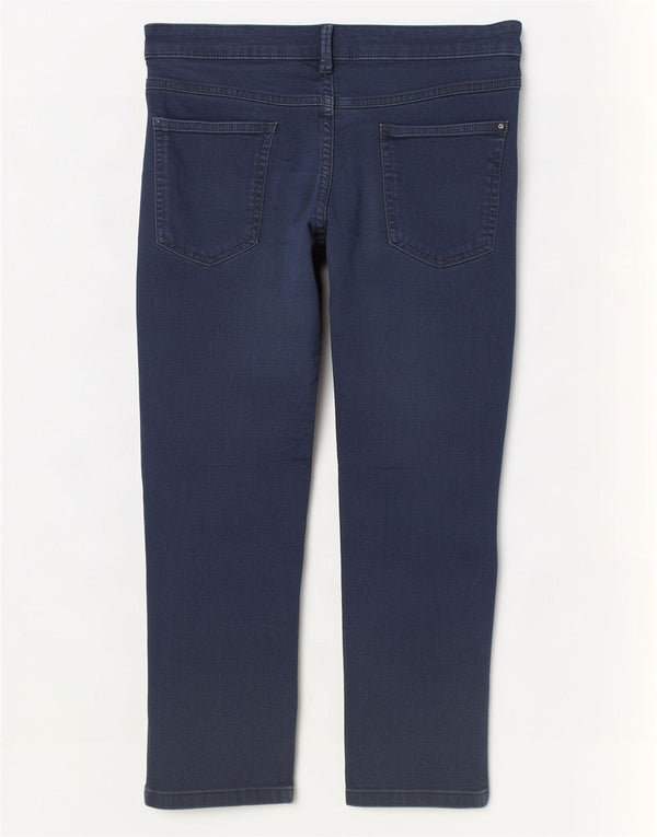 Женские укороченные джинсы Marks & Spencer UK 20 2XL W38 L21 Темно-синие, хлопок