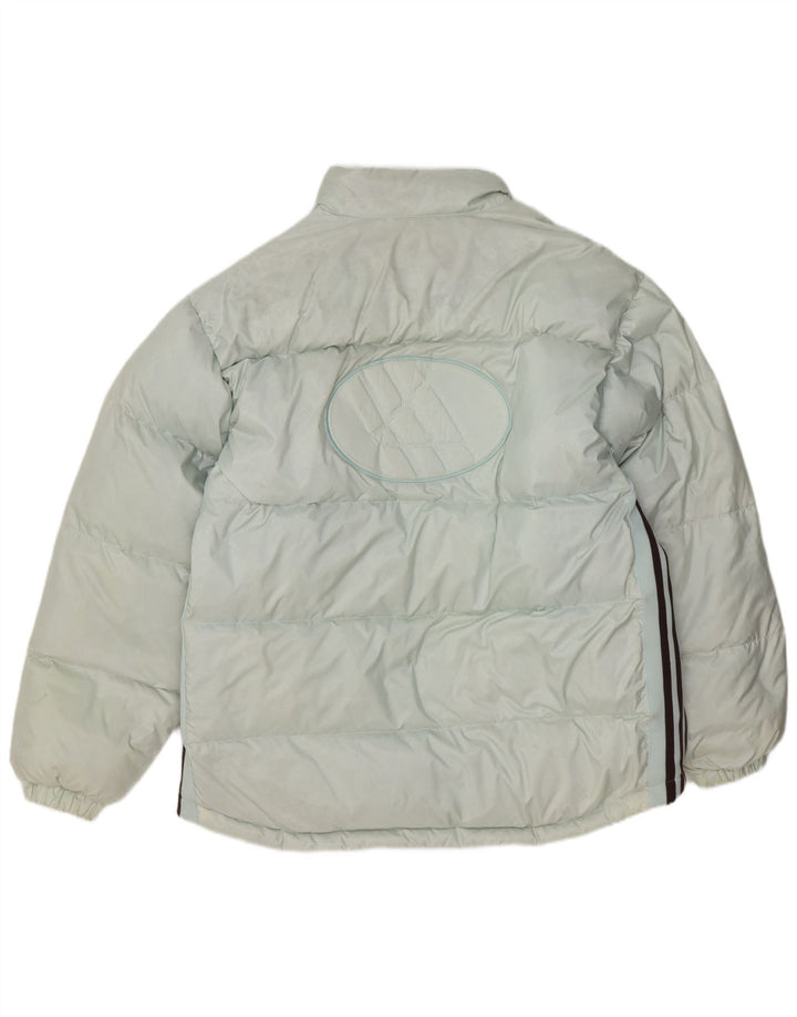 Мужская утепленная куртка Adidas UK 40, большая синяя, полиэстер