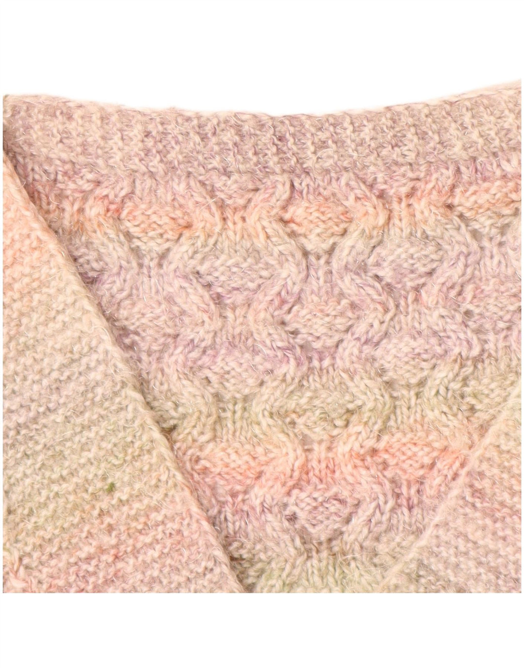 VINTAGE Женская майка-майка UK 16, большая розовая полоска