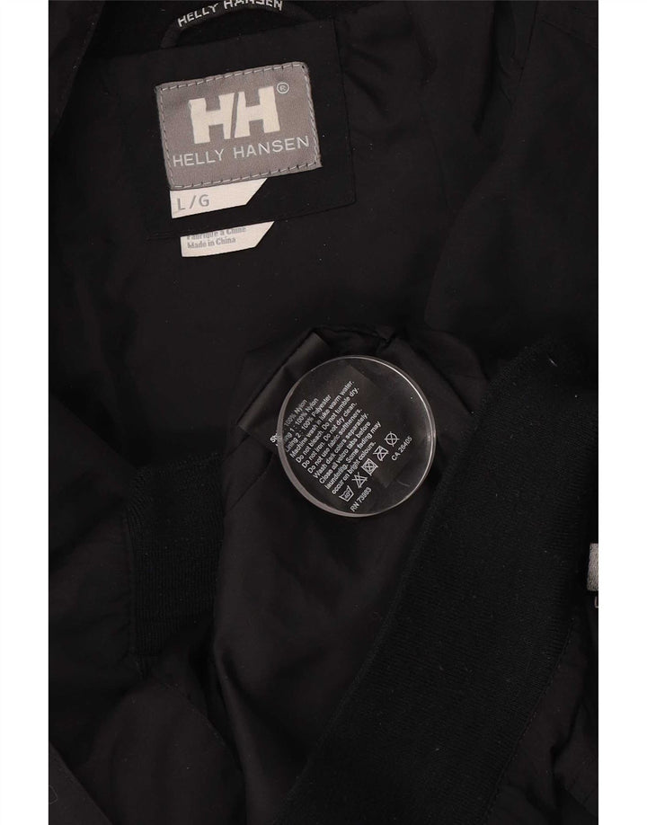 Мужской бомбер Helly Hansen UK 40, большой черный нейлон