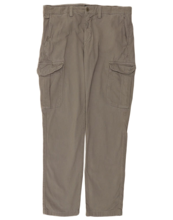 NORTH SAILS Мужские прямые брюки карго W36 L32 Серые хлопковые