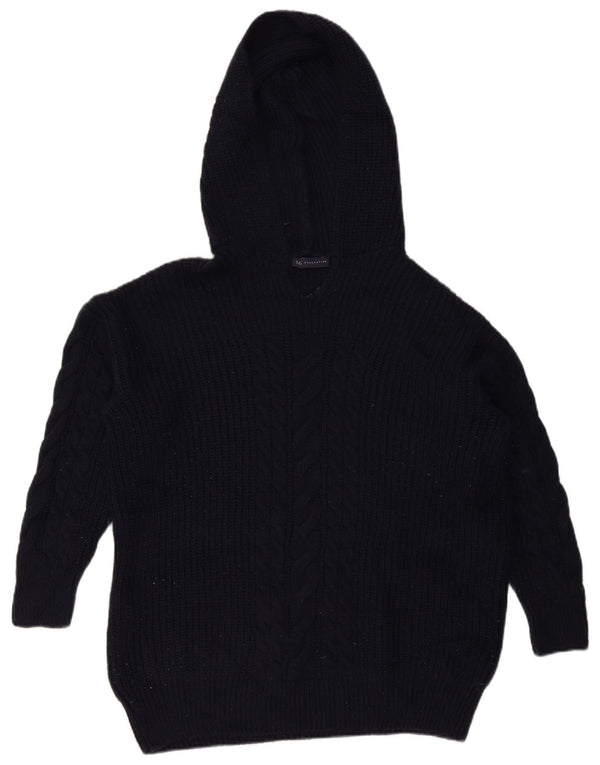 Женский джемпер оверсайз Marks & Spencer UK 14, средний темно-синий