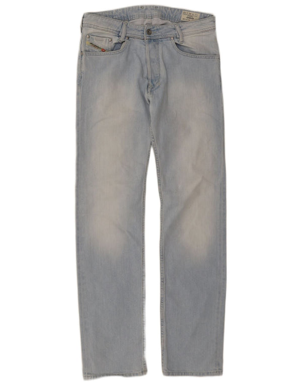 Мужские прямые джинсы Diesel Onijo W30 L32, синий хлопок