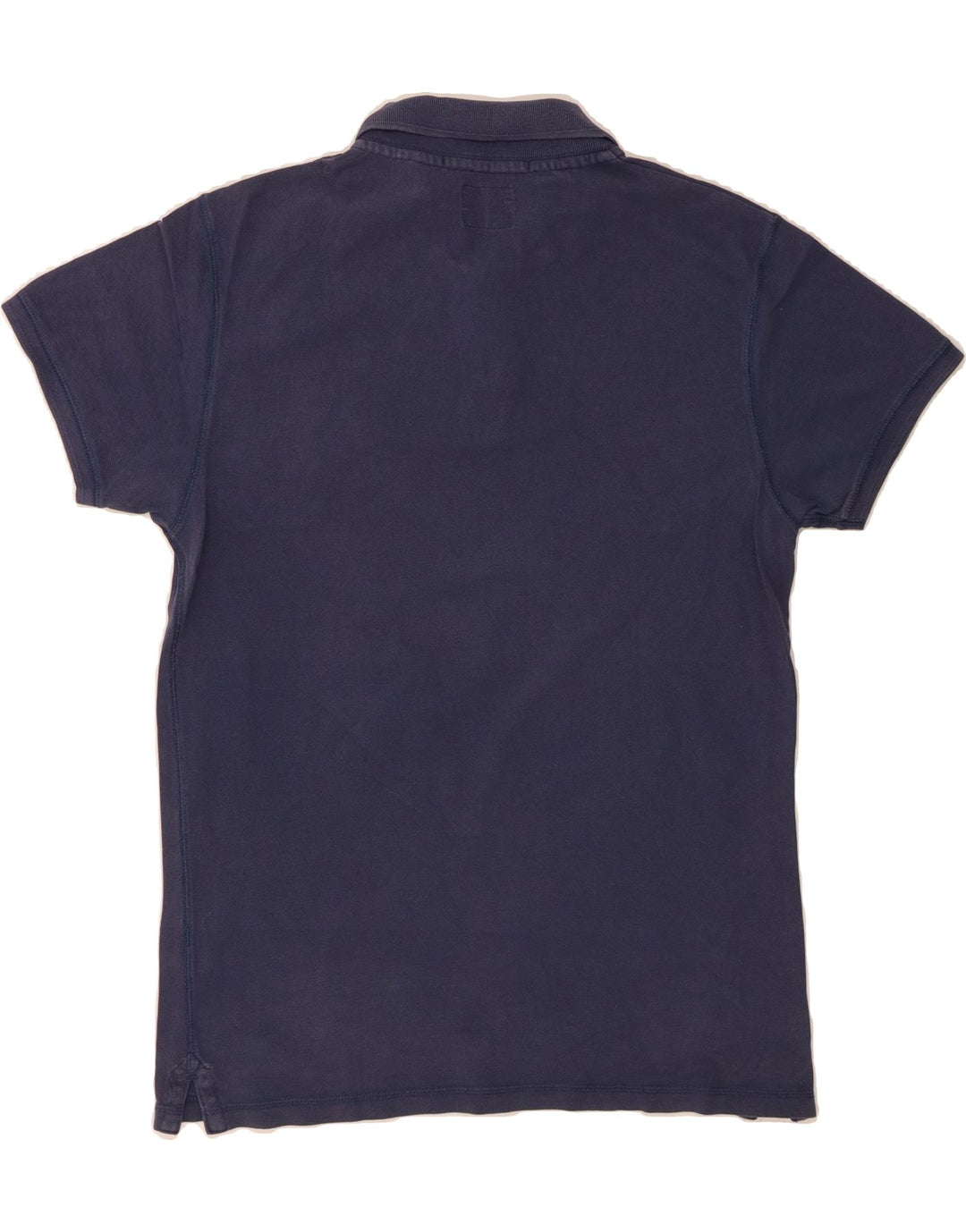 SCOTCH & SODA Mens Polo Shirt Large Navy Blue Cotton Vintage Scotch & Soda and Second-Hand Scotch & Soda from Messina Hembry 
