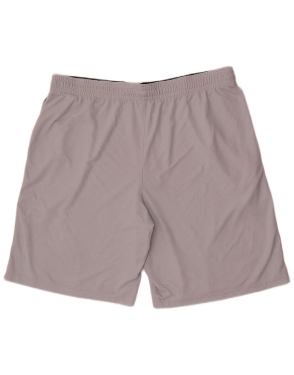 Мужские спортивные шорты с рисунком Under Armour 2XL, серые, полиэстер