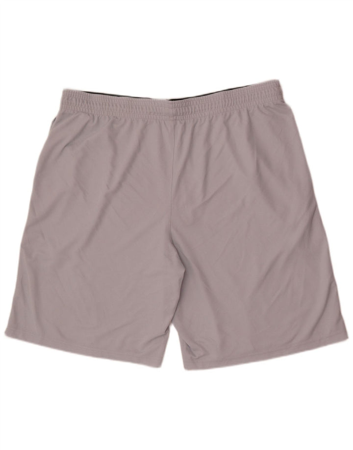 Мужские спортивные шорты с рисунком Under Armour 2XL, серые, полиэстер