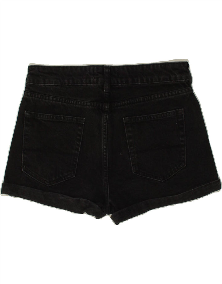 JACK WILLS Womens Denim Shorts US 6 Medium W28  Black Cotton Vintage Jack Wills and Second-Hand Jack Wills from Messina Hembry 