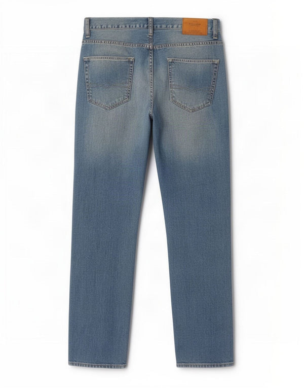 Мужские прямые джинсы Zara EU 40 Medium W31 L30, синие, хлопок