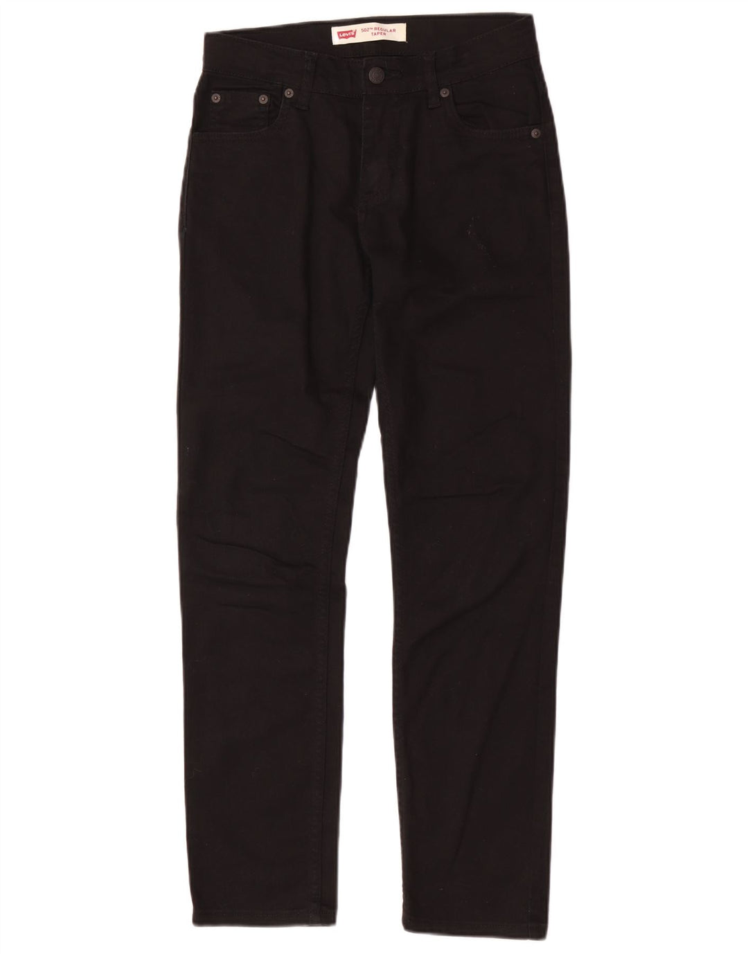 Джинсы Levi's Boys 502 Regular зауженные 11-12 лет W28 L29 Черные