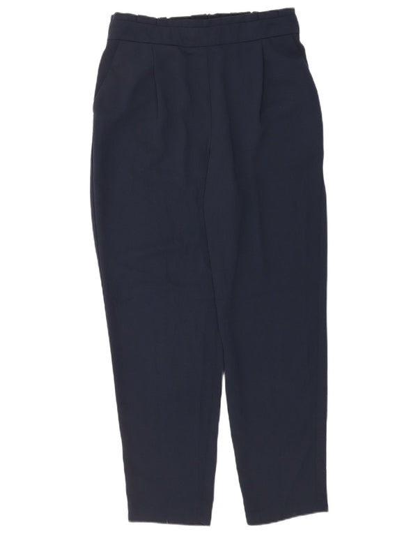 Женские повседневные зауженные брюки M&Co UK 14 Medium W28 L28 Темно-синие