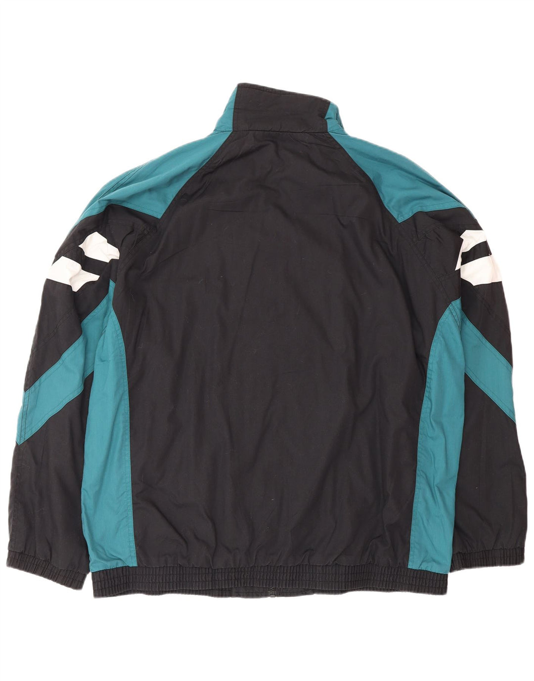 Мужской спортивный костюм свободного покроя CRANE, верхняя куртка XL, черный полиэстер с цветными блоками