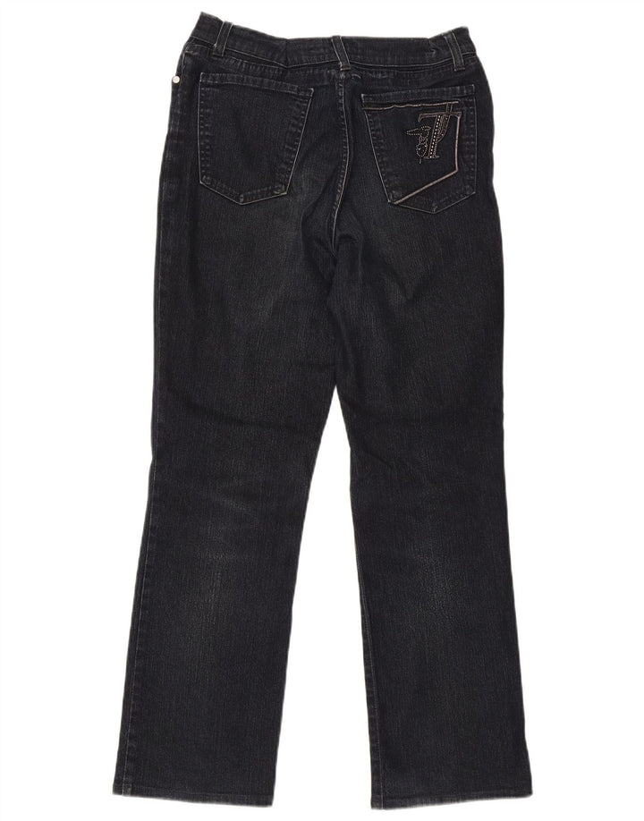 Женские прямые джинсы Trussardi W30 L29 темно-синие, хлопок