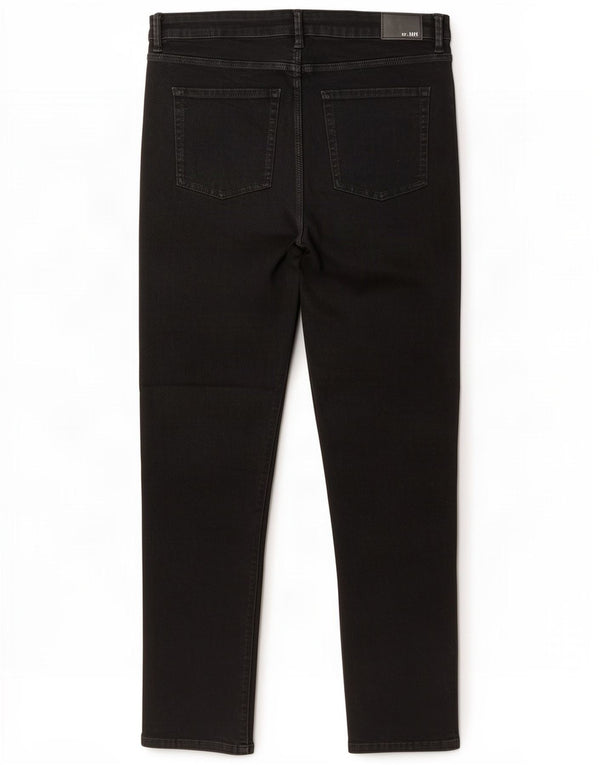 Женские прямые джинсы Marks & Spencer Sienna Regular UK 18 XL W36 L30 черные