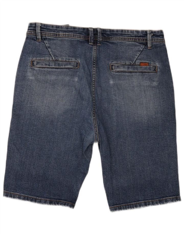 Мужские джинсовые шорты Zara EU 42, большие W32, синие
