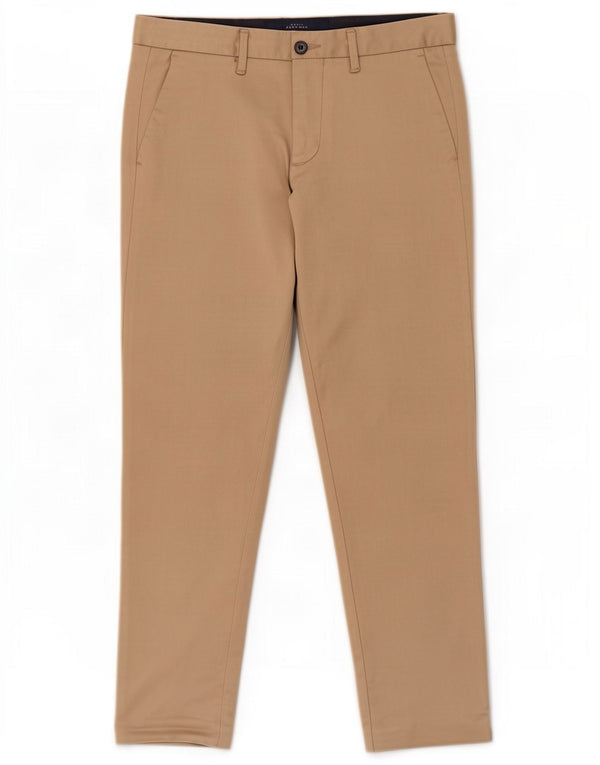 Мужские брюки-чиносы Zara Slim EU 38 Small W30 L26 Бежевые