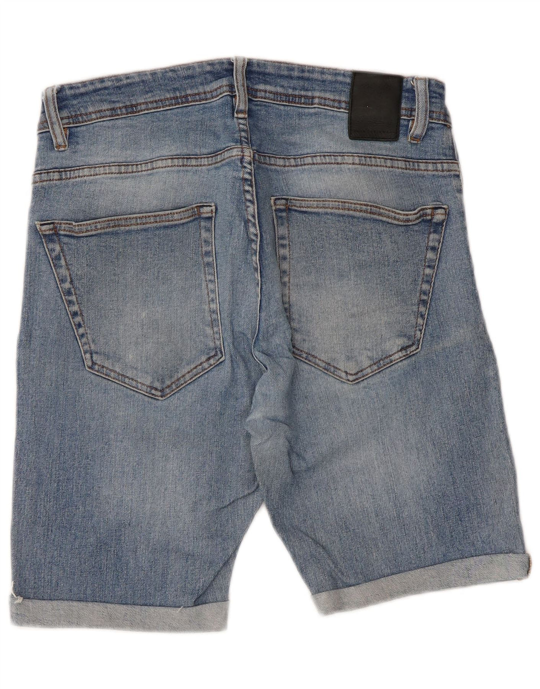 Мужские джинсовые шорты Zara EU 42, большие W32, синие