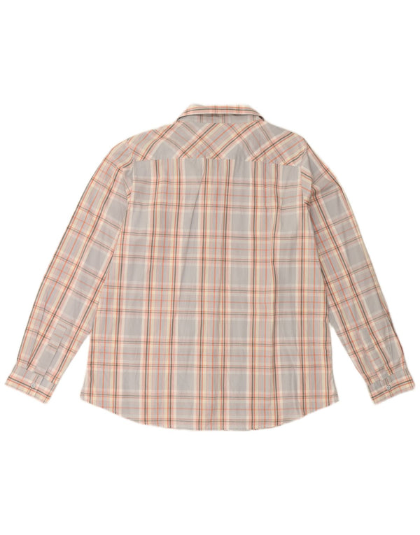 Женская рубашка COLUMBIA UK 18 XL, хлопок в разноцветную клетку