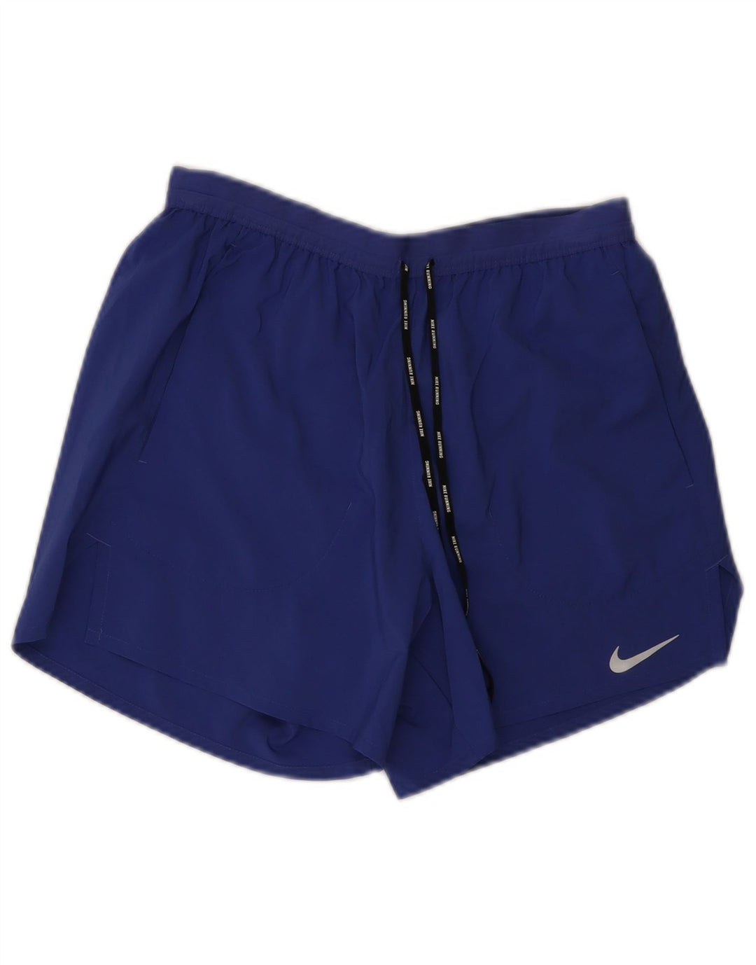 Женские спортивные шорты NIKE Dri Fit, размер UK 12 (M), синие, полиэстер