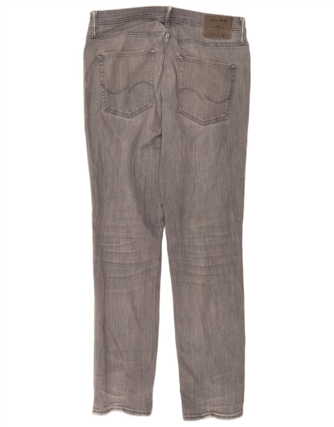 Мужские прямые джинсы JACK & JONES Tim Slim W33 L34, серый хлопок