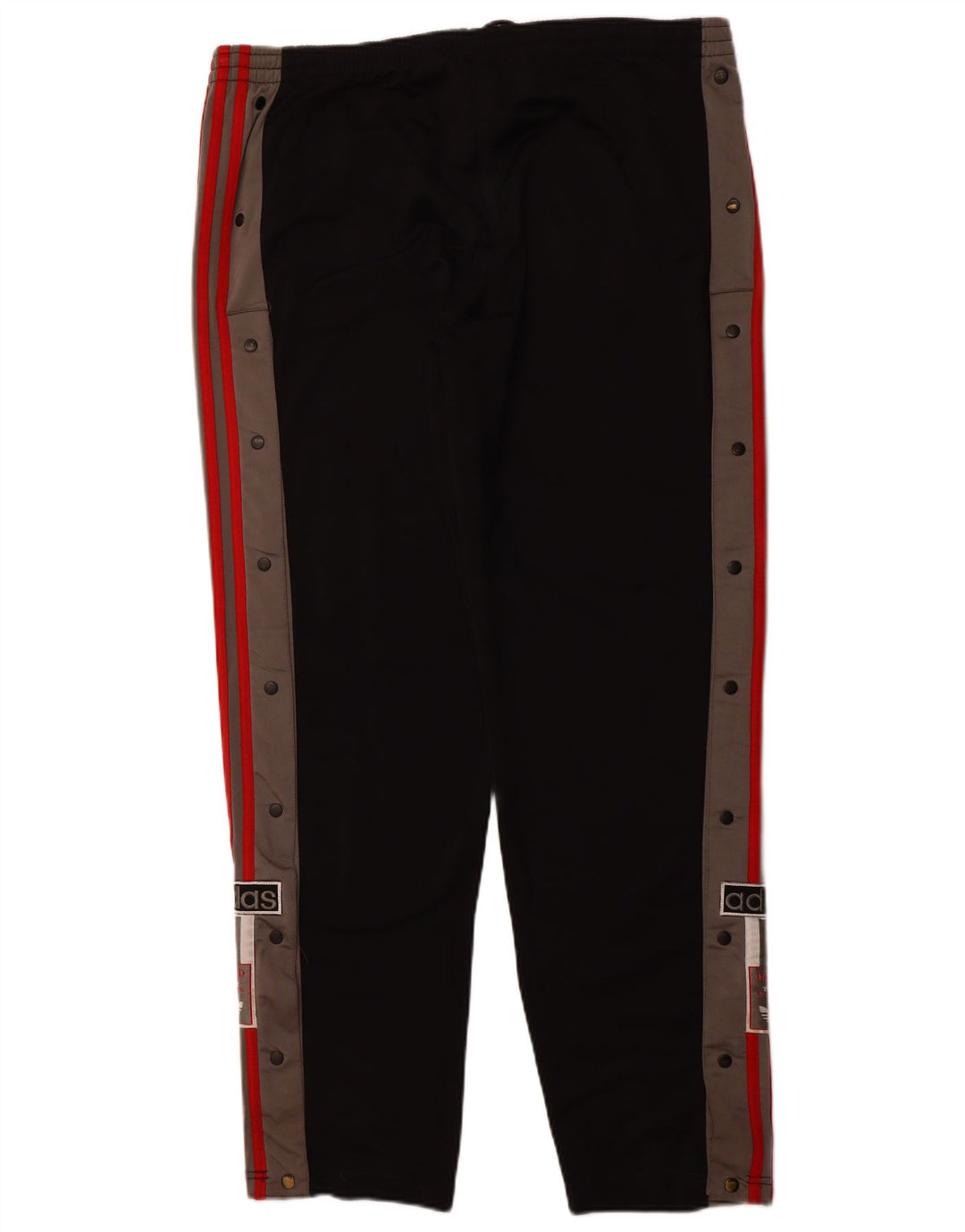 Женские спортивные брюки ADIDAS с графическим рисунком, большие черные спортивные брюки с цветными блоками