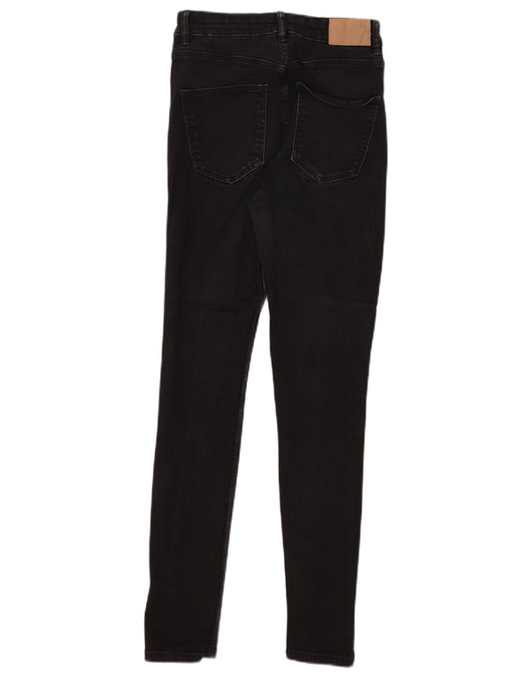 Женские джинсы скинни Zara EU 36 XS W26 L27 черные