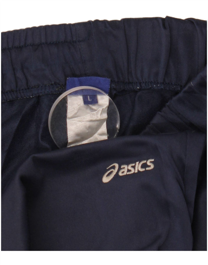 Мужские спортивные брюки ASICS, большие темно-синие