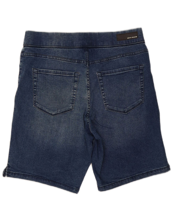 Женские джинсовые шорты Dkny Medium W30, синие, хлопок