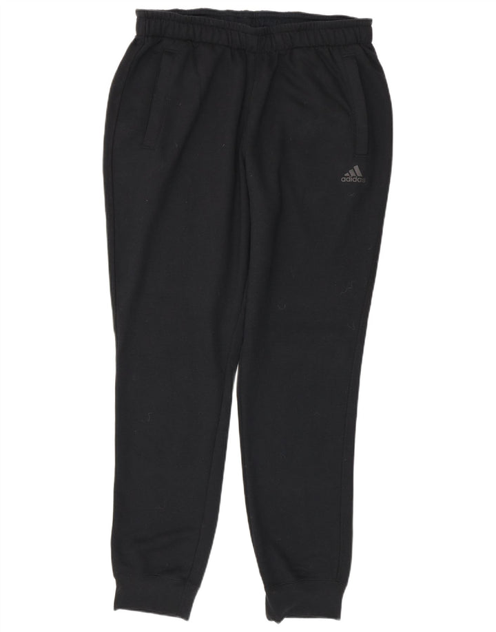 Мужские спортивные брюки Adidas Climalite, брюки для бега, большой черный полиэстер