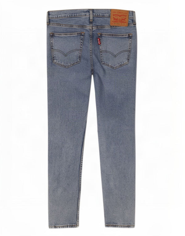 Мужские джинсы скинни Levi's 519 Hi-Ball W34 L29, синий хлопок