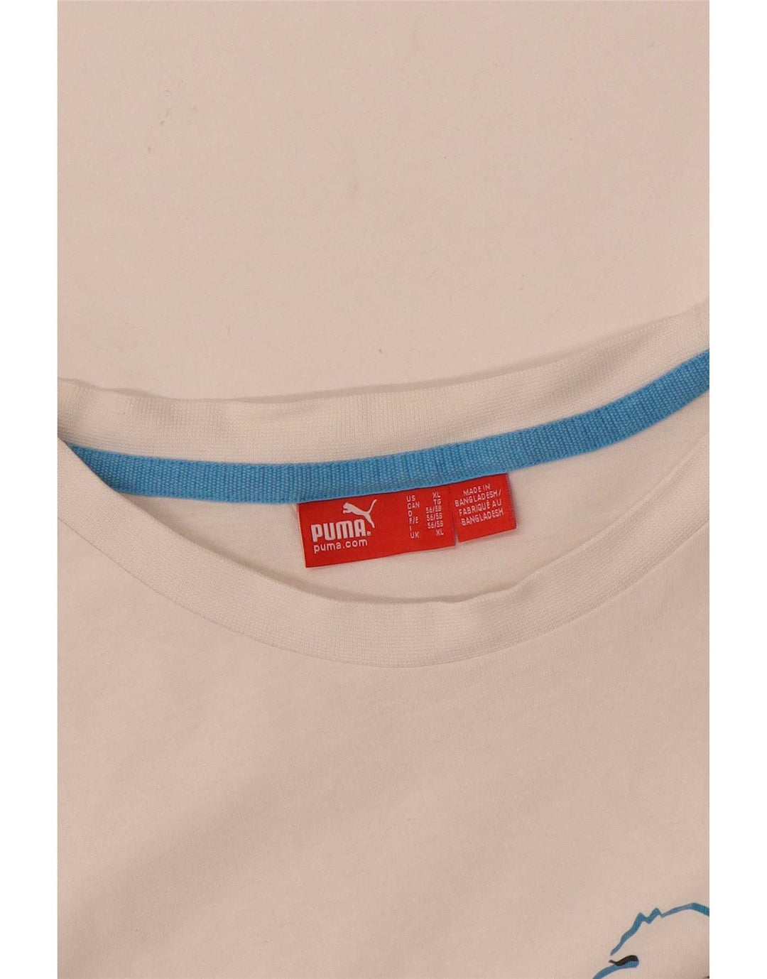 Мужская футболка с рисунком Puma Top XL белая