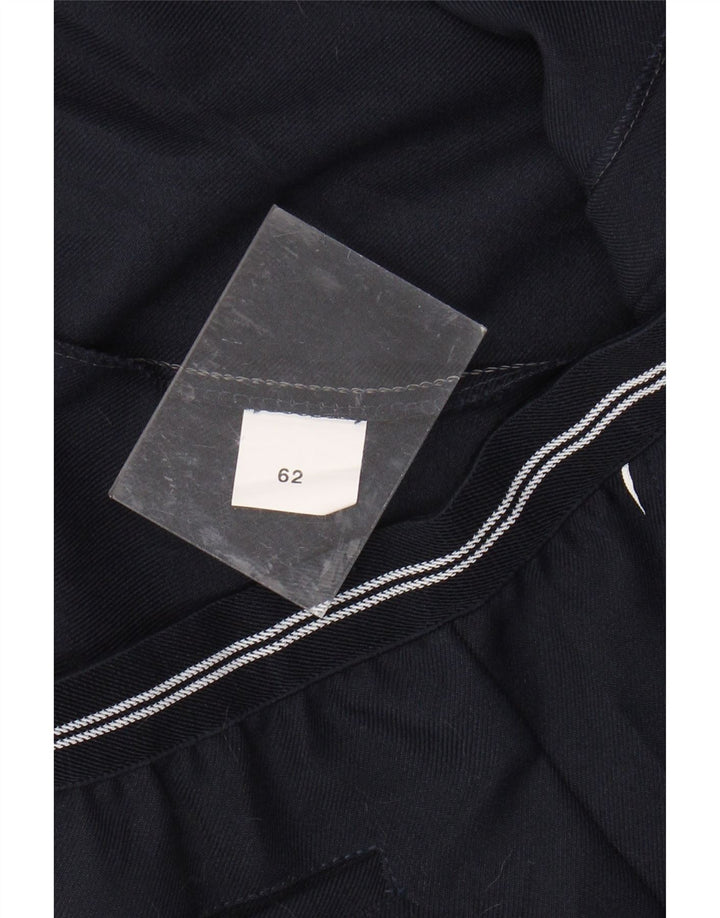 F.LLI CAMPAGNOLO Мужские повседневные шорты W40 XL Темно-синие полиэстер