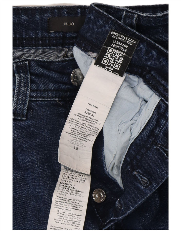 Женские джинсы LIU JO Frank Slim W31 L29 Темно-синие