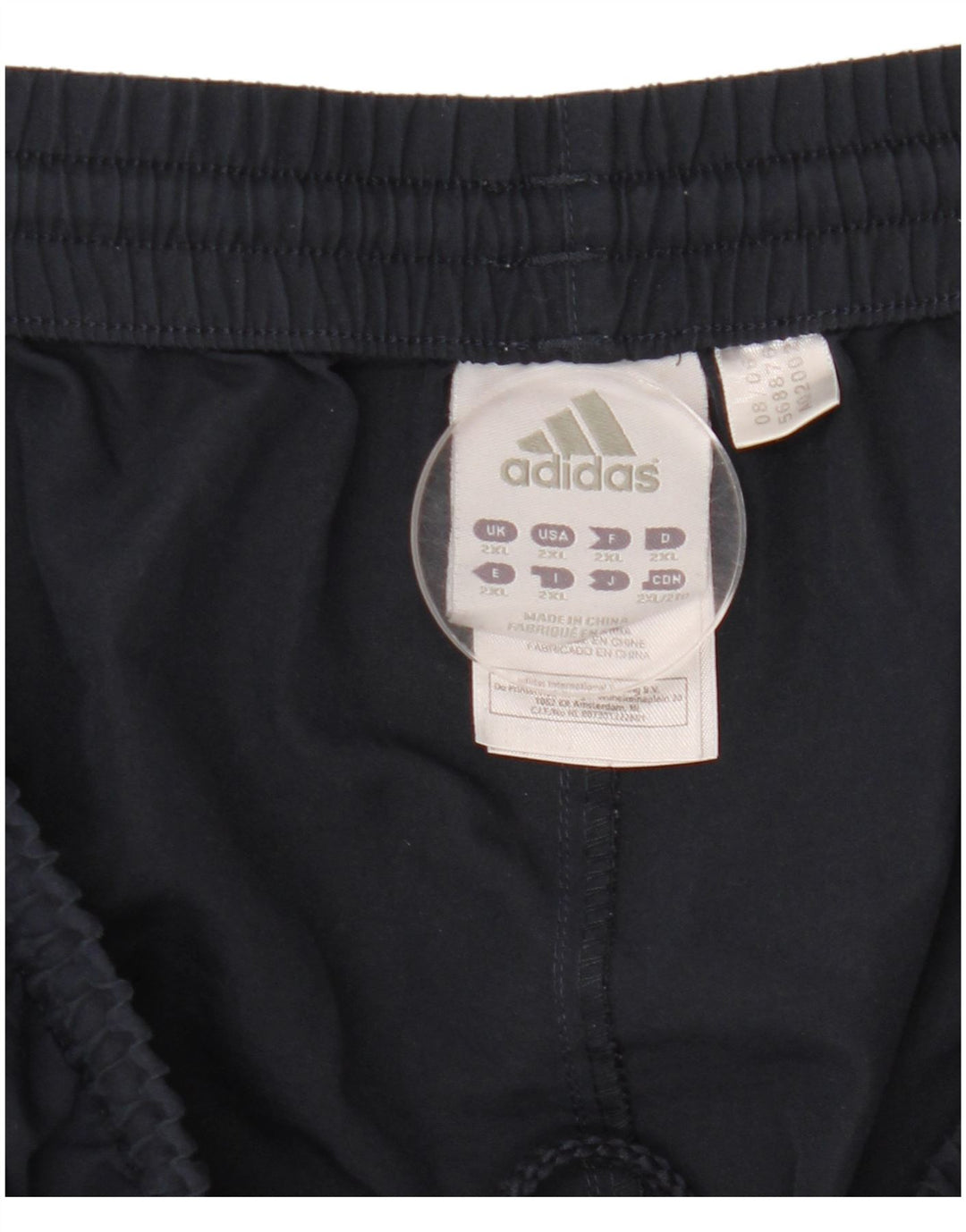 Мужские спортивные брюки Adidas Joggers 2XL темно-синие из полиэстера