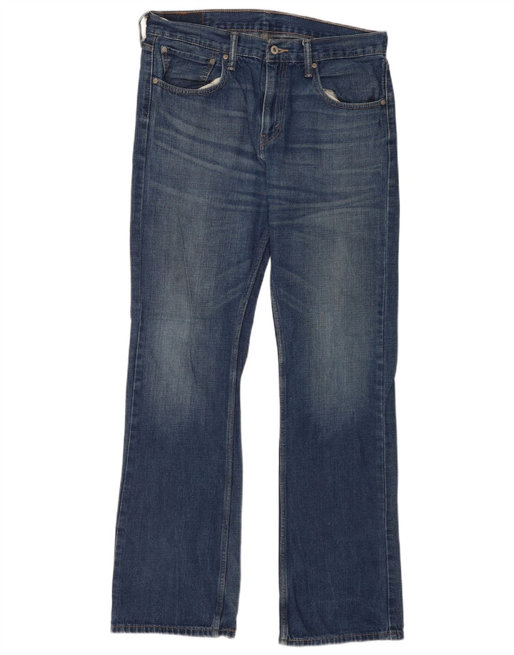 Мужские джинсы Levi's 527 Bootcut W34 L34 синие, хлопок