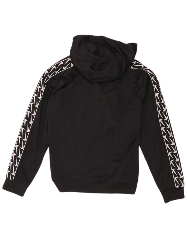 Женский джемпер с капюшоном Nike Oversized с рисунком UK 6 XS, черный полиэстер