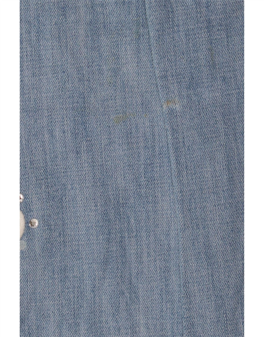 Женские джинсы Bootcut Roccobarocco IT 44 Medium W32 L33 Синий хлопок с цветочным принтом