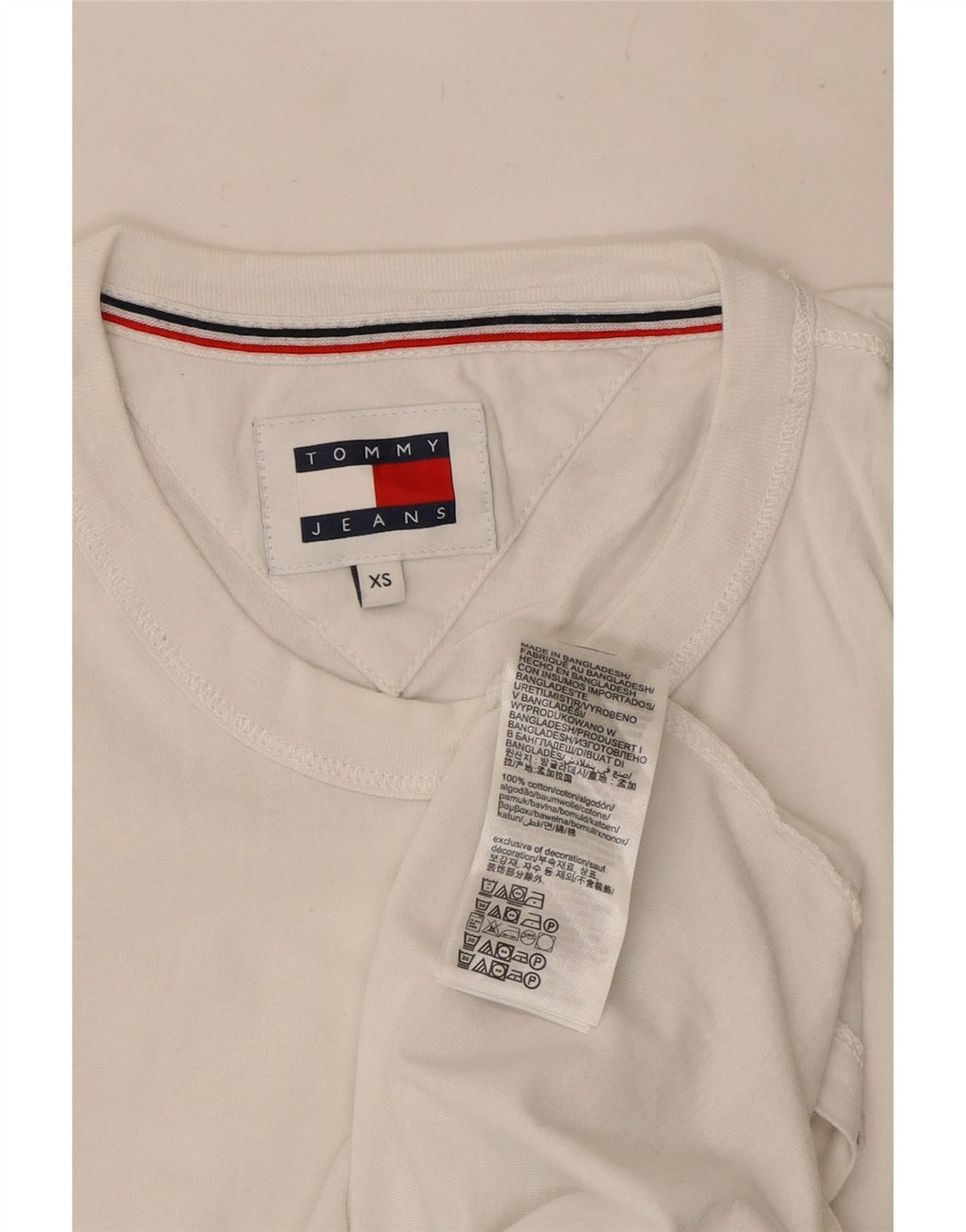 Мужской жилет Tommy Hilfiger XS, белый хлопок