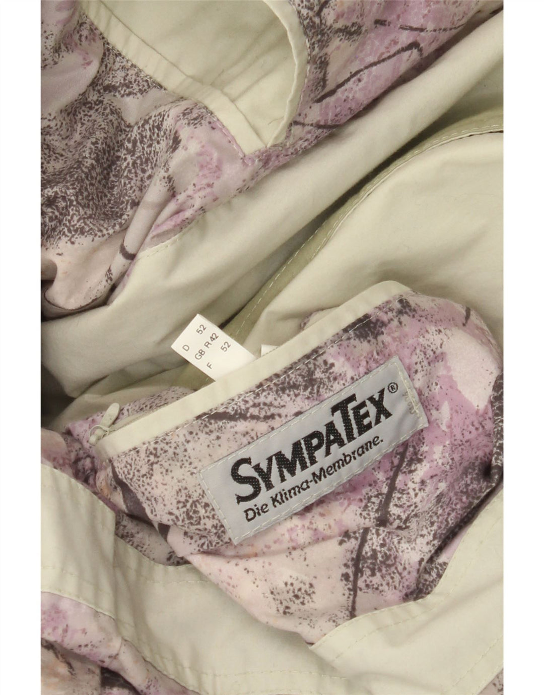 Мужская ветровка Sympatex UK 42 XL, серый полиэстер
