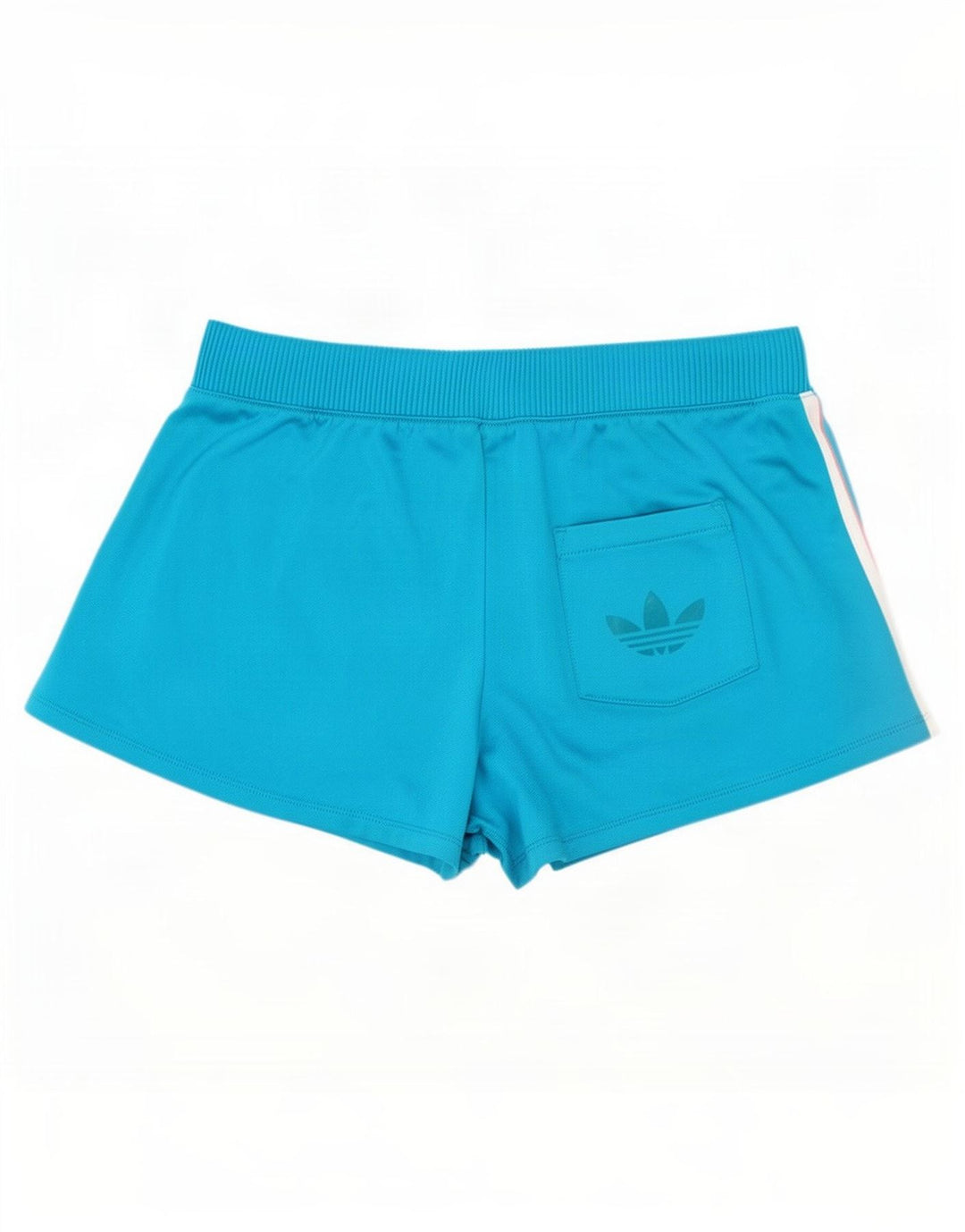 Женские спортивные шорты Adidas UK 10, маленькие синие, полиэстер