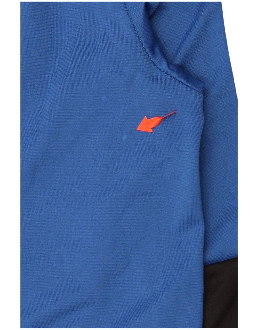 PUMA Boys Graphic Tracksuit Top Jacket 15-16 Years Blue Colourblock