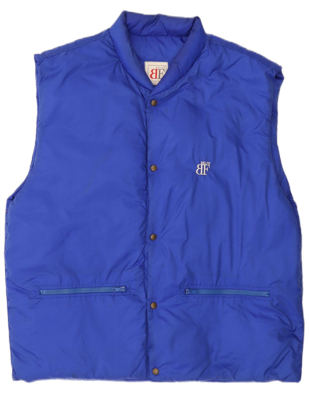 Мужской утепленный жилет Belfe & Belfe IT 54 2XL синий