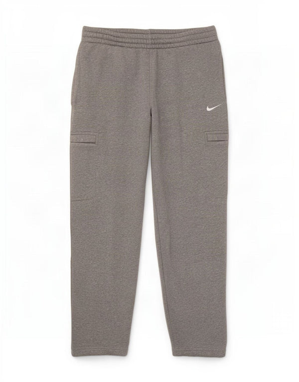 Nike Mens Cargo Tracksuit Trousers Large Grey Flecked Cotton