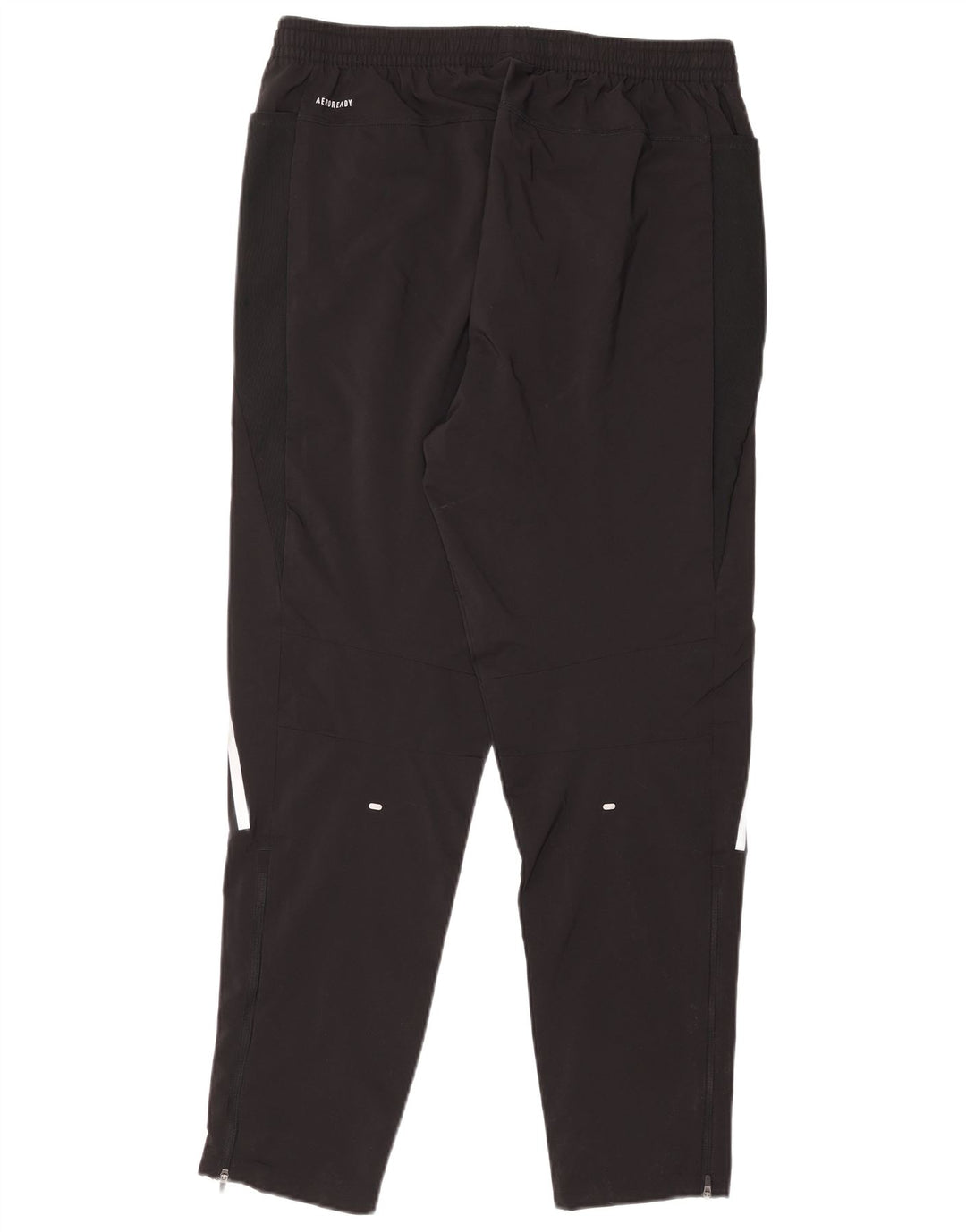 Мужские спортивные брюки Adidas Aeroready Regular Fit, большие черные полиэстеровые брюки