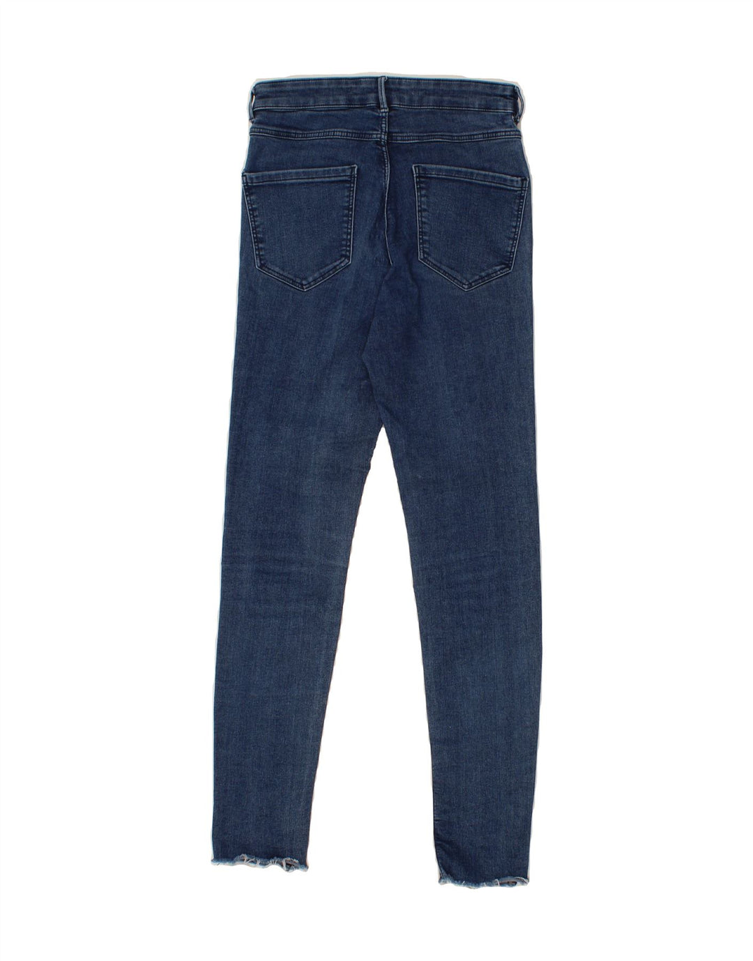 ZARA Womens Distressed Skinny Jeans EU 38 Medium W28 L27 Blue Vintage Zara and Second-Hand Zara from Messina Hembry 