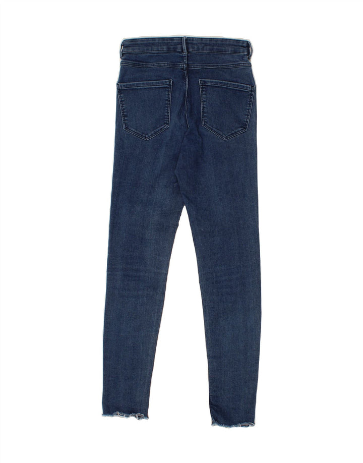 ZARA Womens Distressed Skinny Jeans EU 38 Medium W28 L27 Blue Vintage Zara and Second-Hand Zara from Messina Hembry 